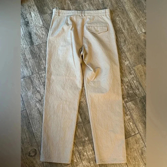 COS women’s regular chino trouser pants khaki jeans straight leg size 8 - Picture 5 of 10